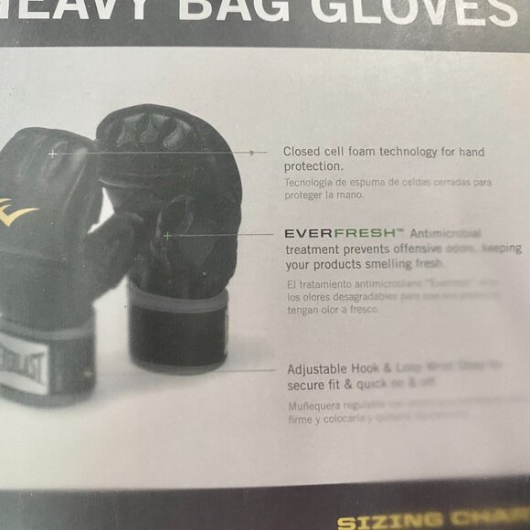 EVERLAST New WRIST WRAP HEAVY BAG GLOVES Training Mitt Work SIZE L/XL - Picture 5 of 6